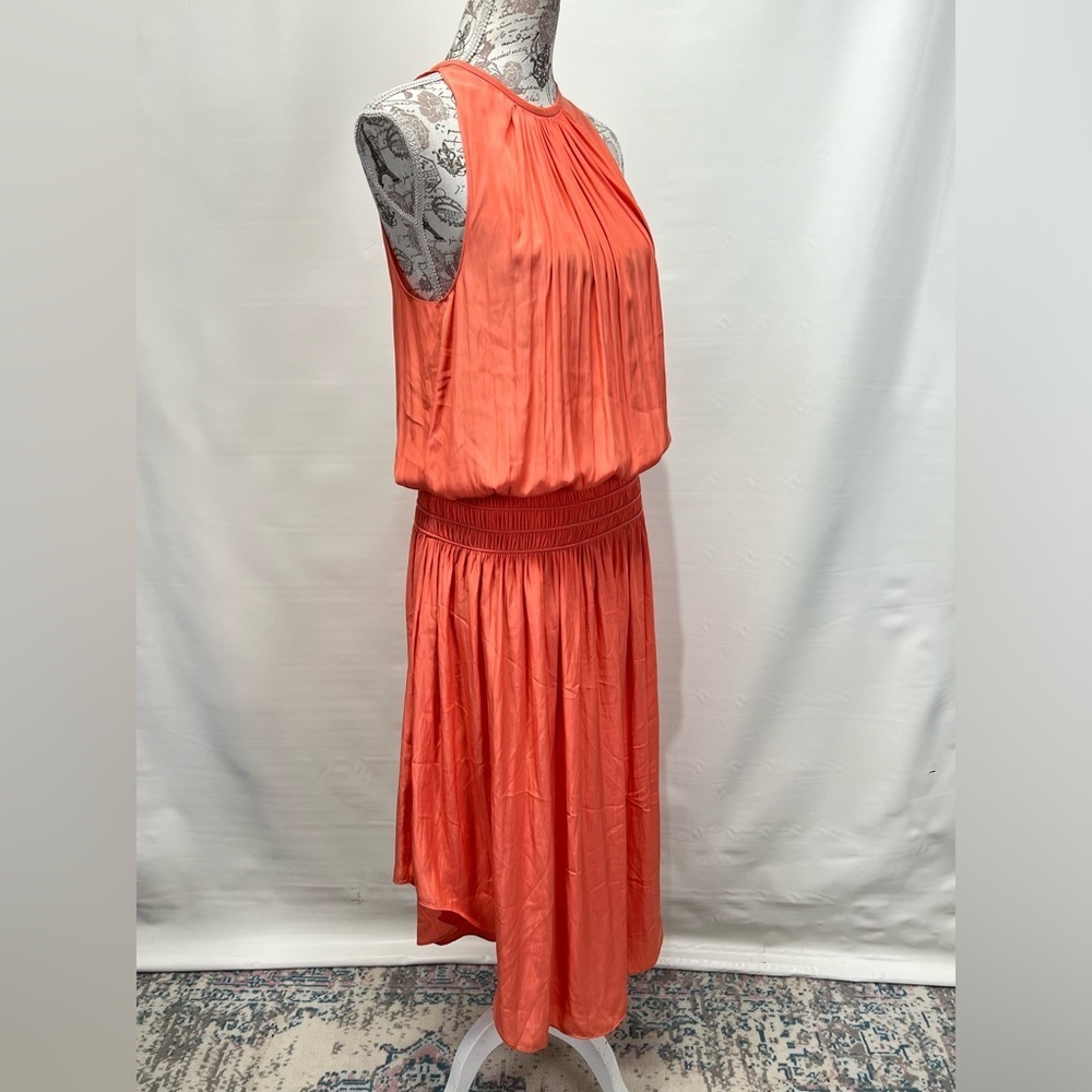 RAMY‎ BROOK Peach Audrey halter neck dress size M - Picture 10 of 15